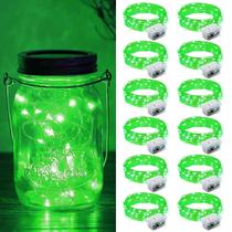 Fairy Lights ZGWJ 20 LED operado por bateria, 2 m, pacote com 12 m, verde
