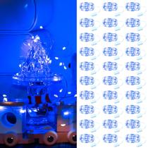 Fairy Lights ZSJWL Blue 20LED 7FT, pacote com 30 pés, operado por bateria Fairy Lights ZSJWL Blue 20LED 7FT, pacote com 30 pés, operado por bateria