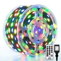 Fairy String Lights Eueasy 1000 LED 105 m à prova d'água com controle remoto
