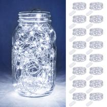 Fairy String Lights litogo, pacote com 16 LED, 7 pés e 20 LED à prova d'água