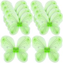 Fairy Wings Chivao Butterfly Wings 10 peças verde claro