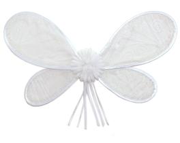 Fairy Wings Little Adventures Deluxe (branco) para crianças