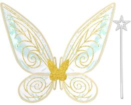 Fairy Wings Quescu Gold 38x48cm com varinha estelar