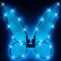 Fairy Wings Quescu LED Light Up Azul Borboleta 38x48 cm