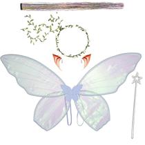 Fairy Wings Torajiro para adultos e meninas com acessórios Fairy Wings Torajiro para adultos e meninas com acessórios