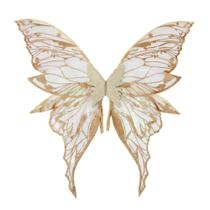 Fairy Wings ZEXILILA Adult Shiny Transparent Angel Golden Fairy Wings ZEXILILA Adult Shiny Transparent Angel Golden