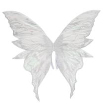 Fairy Wings ZEXILILA Adult Shiny Transparente Angel White Fairy Wings ZEXILILA Adult Shiny Transparente Angel White