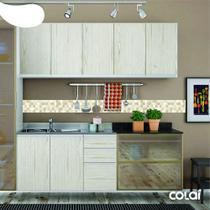 Faixa Adesiva Cozinha Banheiro Pastilha Bege 4m