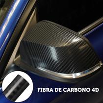 Faixa Adesiva Fibra Carbono Preto 4d Faixa - 3mts X 10cm