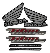 Faixa Adesiva Kit Completo Titan 150 Mix 2013 ESD Preta Faixa Adesiva Kit Completo Titan 150 Mix 2013 ESD Preta