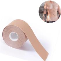 Faixa Adesiva Para Diminuir Esconder Peito Rolo Confortável 5cm x 5m - Bege