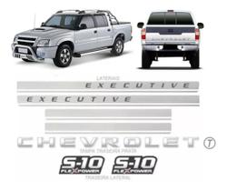 Faixa Adesivo Chevrolet S10 Executive Flex 2009 2010 2011