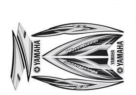 Faixa Adesivo Jet Ski Yamaha Vx 700 - Modelo Preto Com Cinza Faixa Adesivo Jet Ski Yamaha Vx 700 - Modelo Preto Com Cinza