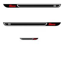 Faixa Adesivo Lateral E Traseiro Sport Siena G1 G2 G3 G4