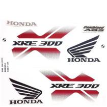 Faixa Adesivos Completo Honda Xre 300 2013 Branca - 1120