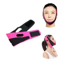 Faixa Afina Rosto Cinta Facial Modeladora Tira Papada Em V Faixa Afina Rosto Cinta Facial Modeladora Tira Papada Em V