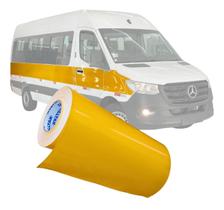 Faixa Amarela Para Van 5m X 40cm - Reposição Ou Detalhes Amarelo Faixa Amarela Para Van 5m X 40cm - Reposição Ou Detalhes Amarelo