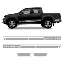 Faixa Amarok Ultimate 2016 Adesivo Prata Lateral Volkswagen Faixa Amarok Ultimate 2016 Adesivo Prata Lateral Volkswagen