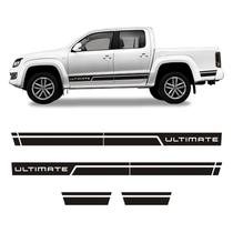 Faixa Amarok Ultimate 2016 Adesivo Preto Lateral Volkswagen Faixa Amarok Ultimate 2016 Adesivo Preto Lateral Volkswagen