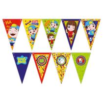 Faixa Aniversário Flâmula Festa Luccas Neto 1 Uni Regina Festas