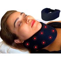 Faixa Anti Ronco, Anti Apneia, Magnetizado e com Infravermelho Longo Faixa Anti Ronco, Anti Apneia, Magnetizado e com Infravermelho Longo