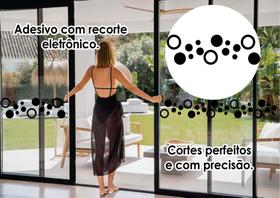 Faixa Anti Trombada Adesivada Para Porta Blindex Vidro Decoração Ambientes