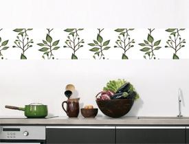 Faixa bonder decorativa cozinha jogo 04 peças med.10x100) Faixa bonder decorativa cozinha jogo 04 peças med.10x100)