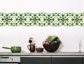 Faixa bonder decorativa cozinha jogo 04 peças med.10x100) Faixa bonder decorativa cozinha jogo 04 peças med.10x100)