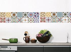 Faixa bonder decorativa cozinha jogo 04 peças med.10x100)