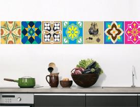 Faixa bonder decorativa cozinha jogo 04 peças med.10x100) Faixa bonder decorativa cozinha jogo 04 peças med.10x100)