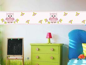 Faixa bonder decorativa quarto infantil jogo 04 peças med.10x100)