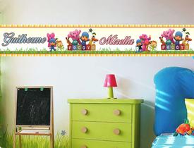 Faixa bonder decorativa quarto infantil jogo 04 peças med.10x100)