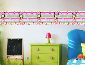 Faixa bonder decorativa quarto infantil jogo 04 peças med.10x100) Faixa bonder decorativa quarto infantil jogo 04 peças med.10x100)