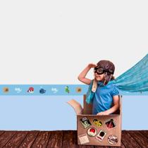 Faixa Border Adesivo Pirata Mapa Faixa Border Adesivo Pirata Mapa