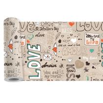 Faixa Border Infantil Love Amor Letras Adesivo Kit B164