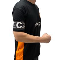 Faixa Braçadeira de Capitão Adulto Ajustável Preto e Branco Dafoca Sports Faixa Braçadeira de Capitão Adulto Ajustável Preto e Branco Dafoca Sports