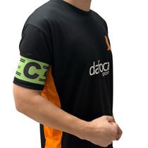 Faixa Braçadeira de Capitão Adulto Ajustável Verde e Preto Dafoca Sports Faixa Braçadeira de Capitão Adulto Ajustável Verde e Preto Dafoca Sports