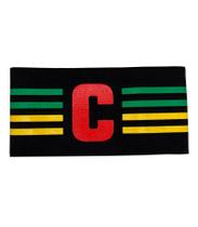 Faixa Braçadeira de Capitão Estilo Boleiro Gold Linha Jamaica Faixa Braçadeira de Capitão Estilo Boleiro Gold Linha Jamaica