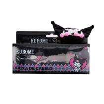 Faixa Cabelos Kuromi para Skincare e Maquiagem Klass Vough