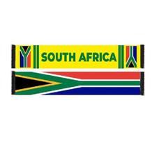 Faixa Cachecol Da Bandeira Da África Do Sul - Mundo Das Bandeiras