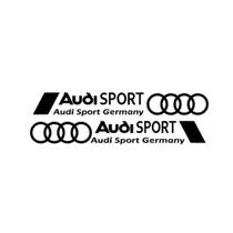 Faixa carro audi sport germany adesivo lateral preto