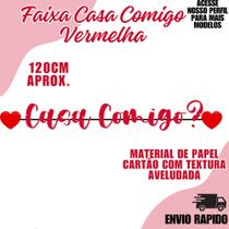 Faixa Casa Comigo Casamento Evento Festa Decoração Faixa Casa Comigo Casamento Evento Festa Decoração