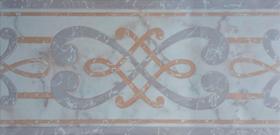 Faixa Cerâmica Importada Decorada Marmorizada Rosa Borda Reta 22,3x44,5 Faixa Cerâmica Importada Decorada Marmorizada Rosa Borda Reta 22,3x44,5