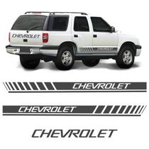 Faixa Chevrolet Blazer 2001/2011 Adesivo Lateral/traseiro