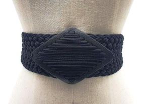 Faixa cinto trissê quadrado feminino NM6012 Faixa cinto trissê quadrado feminino NM6012