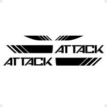 Faixa Compatível C/ Frontier Attack 2017 Até 2020 Preto