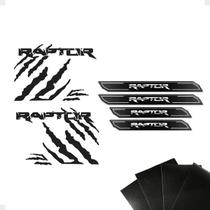 Faixa Compatível C/ Ranger Raptor Adesivo Preto + Soleira Faixa Compatível C/ Ranger Raptor Adesivo Preto + Soleira