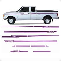 Faixa Compatível C/ Ranger Stx 1995 Cabine King Adesivo Roxo Faixa Compatível C/ Ranger Stx 1995 Cabine King Adesivo Roxo