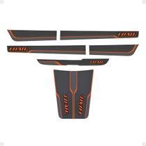 Faixa Compatível Com Ka Trail 2015/2021 + Adesivo Do Capô Faixa Compatível Com Ka Trail 2015/2021 + Adesivo Do Capô