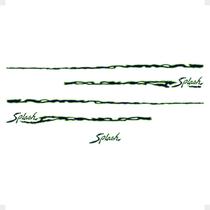 Faixa Compatível Com Ranger Splash 1995 Adesivo Verde/azul